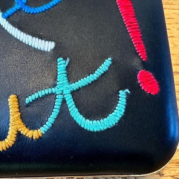 Alice + Olivia “Time Out” Shirley Embroidered Clutch - Picture 5 of 11